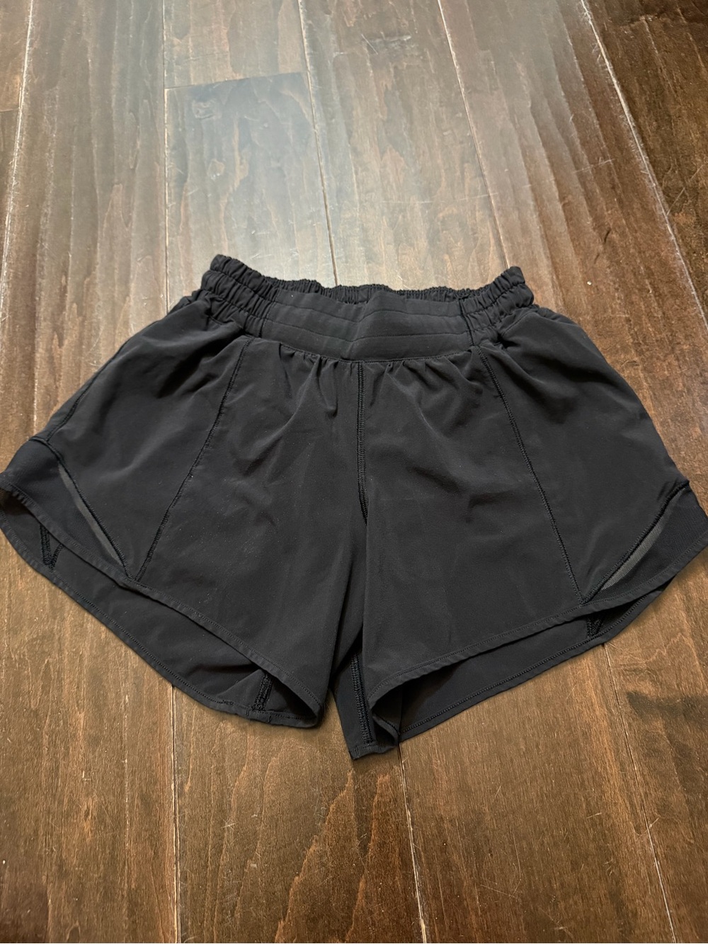 lululemon athletica Black Run/Train Shorts